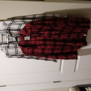 American Eagle BF Fit Soft Flannels (bundle of two) Size XL